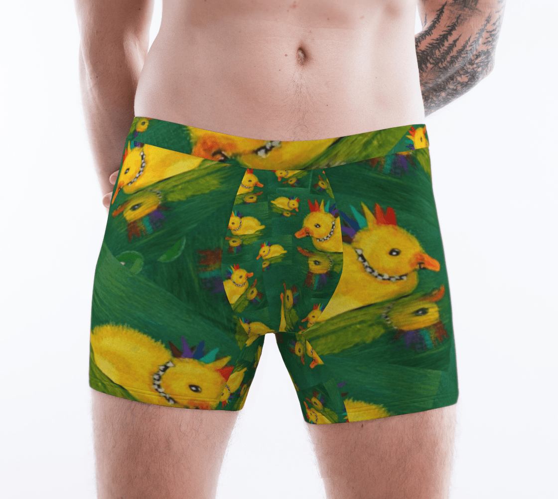 Punky Duckling - Boxer briefs - Julie Jeanne Art