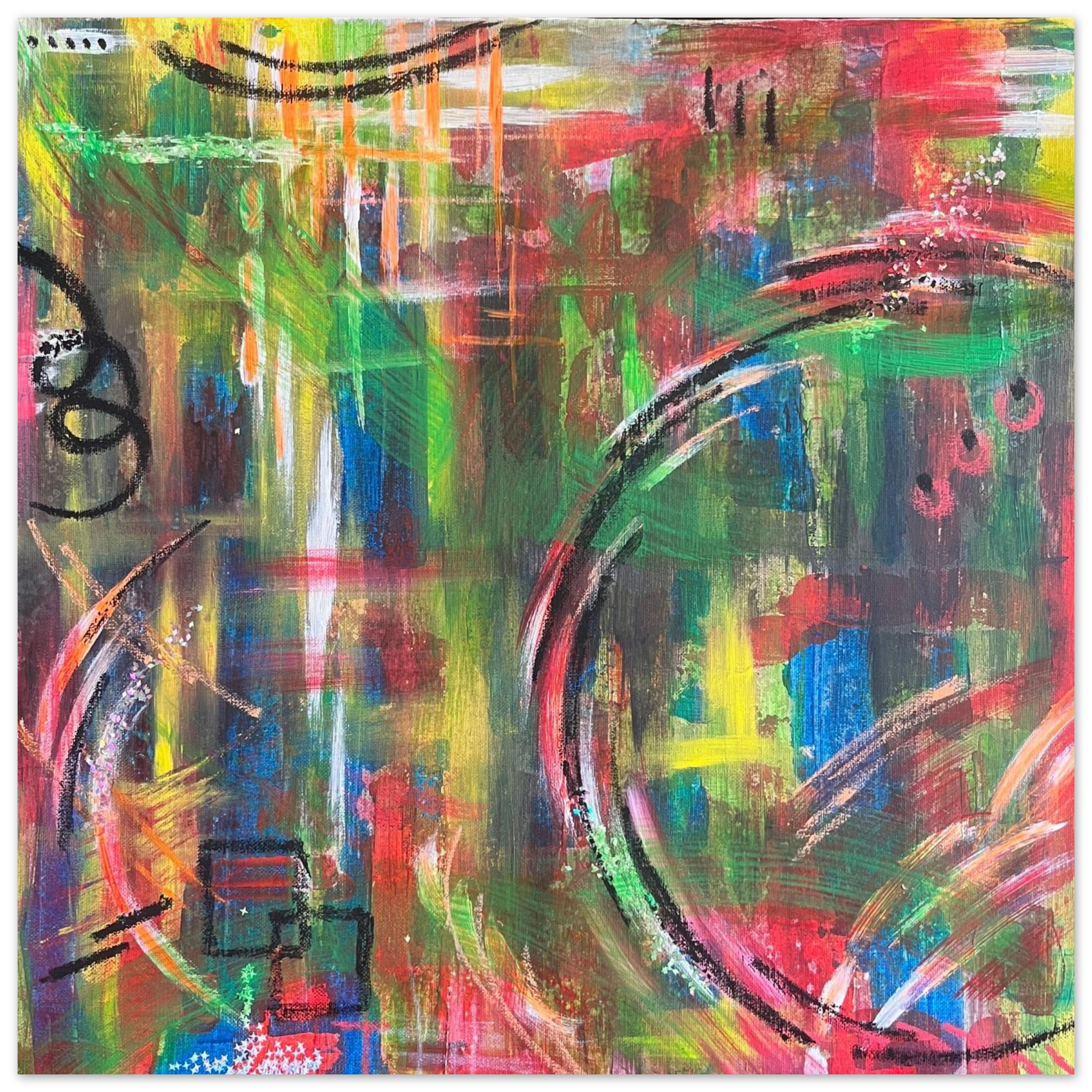 Alchemy in Colour - Aluminum Print - Julie Jeanne Art
