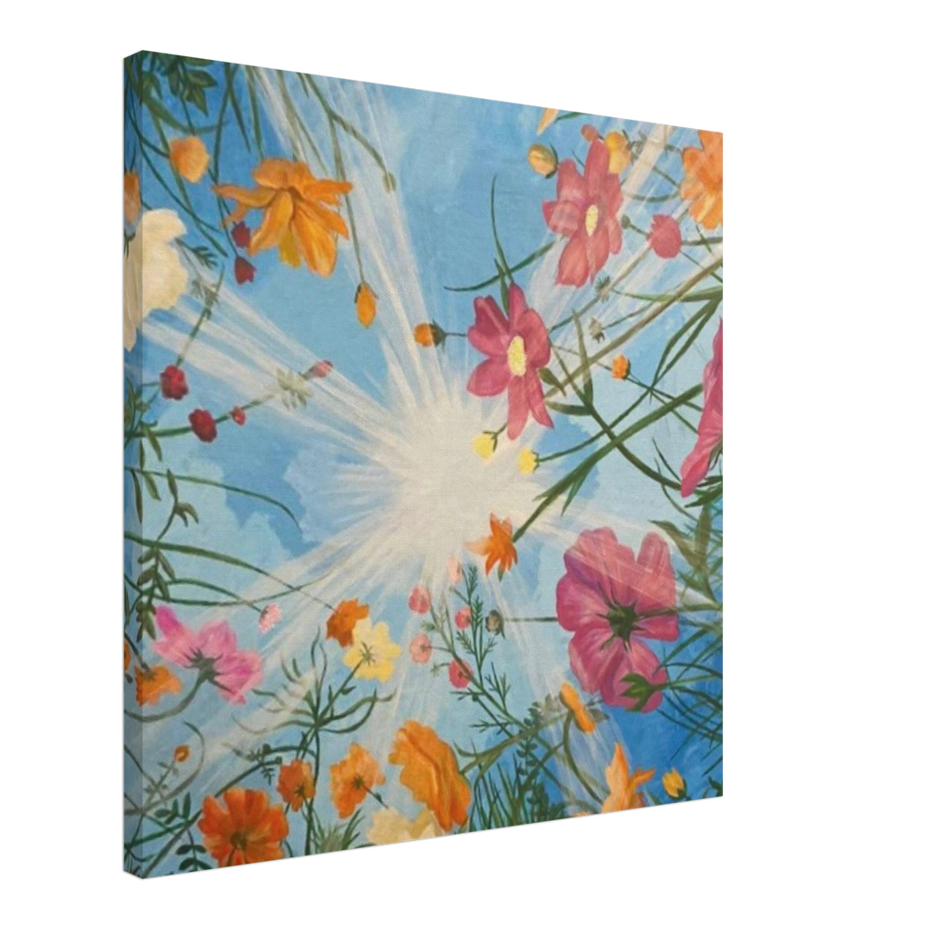 Looking up at Heaven - Canvas 60x60 cm / 24x24″ - Julie Jeanne Art