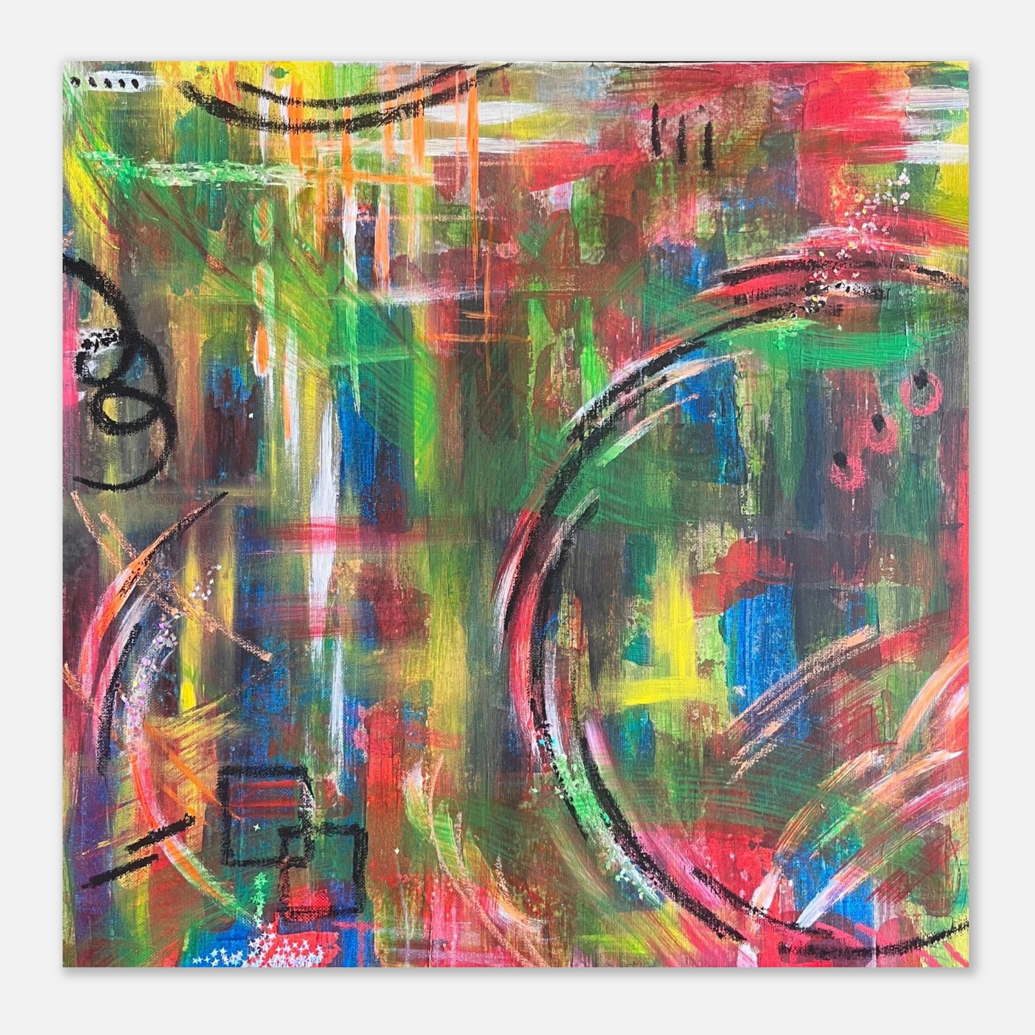 Alchemy in Colour - Aluminum Print - Julie Jeanne Art