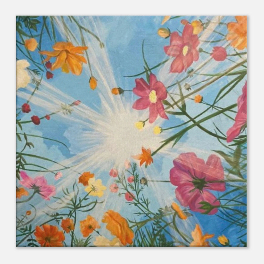 Looking up at Heaven - Canvas 60x60 cm / 24x24″ - Julie Jeanne Art