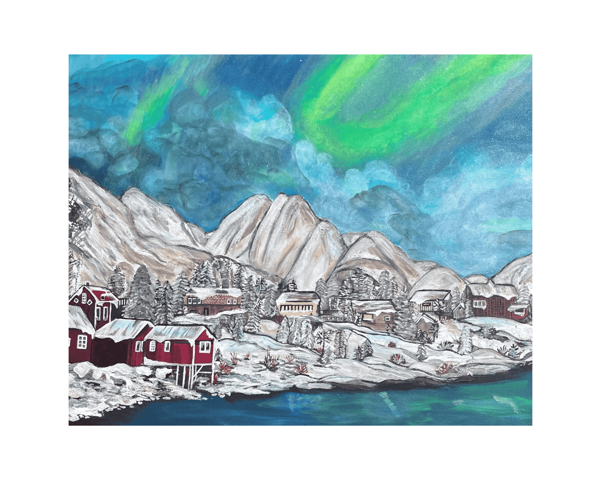 Polaris Dance - Print - Julie Jeanne Art