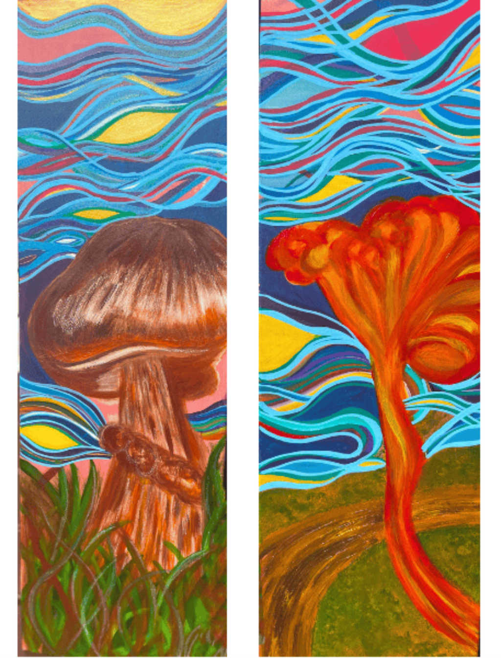 The Quiet Alchemist/ The Wild Alchemist (set of 2) - Julie Jeanne Art