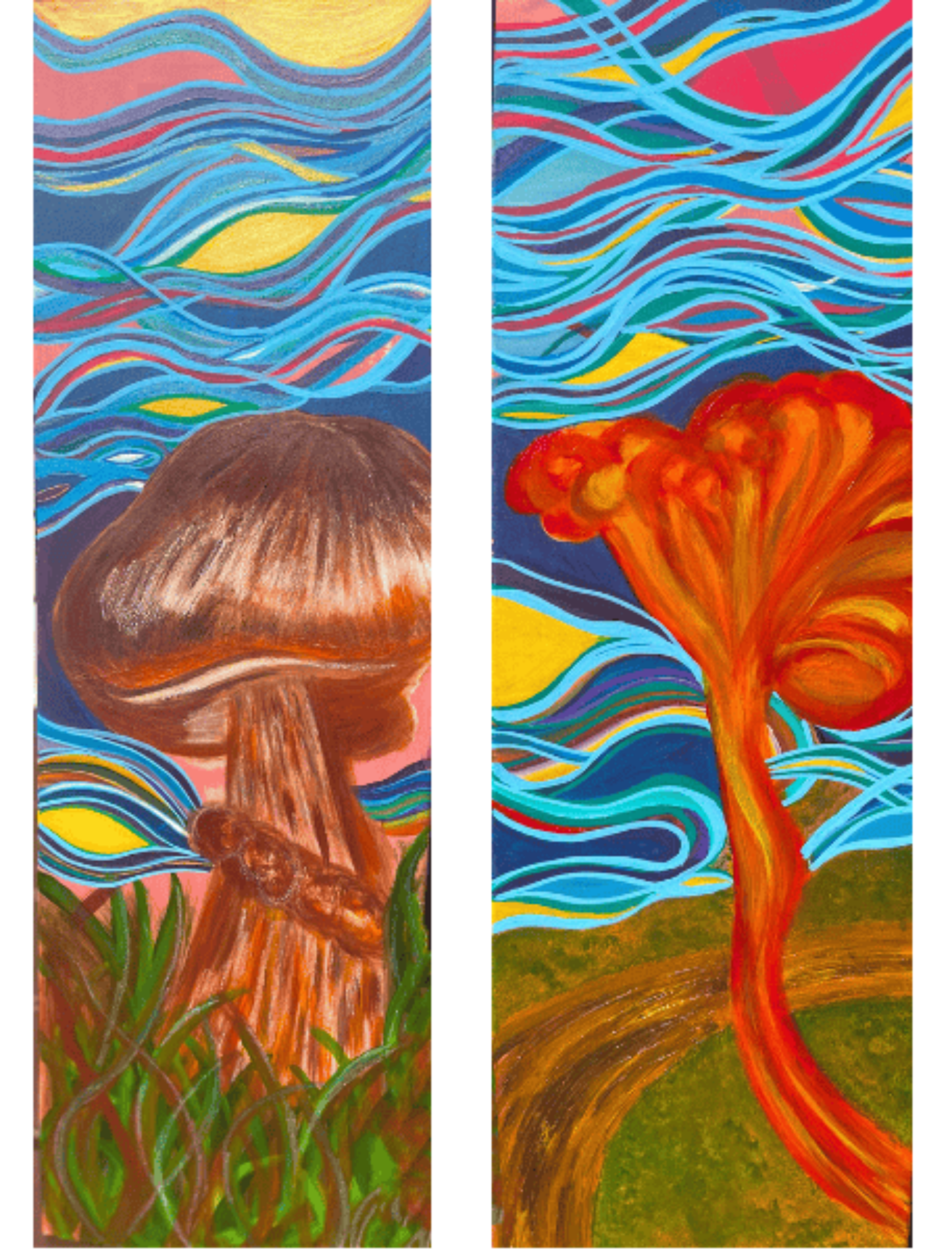 The Quiet Alchemist/ The Wild Alchemist (set of 2) - Julie Jeanne Art