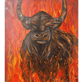 Through the Flames - Print - Julie Jeanne Art