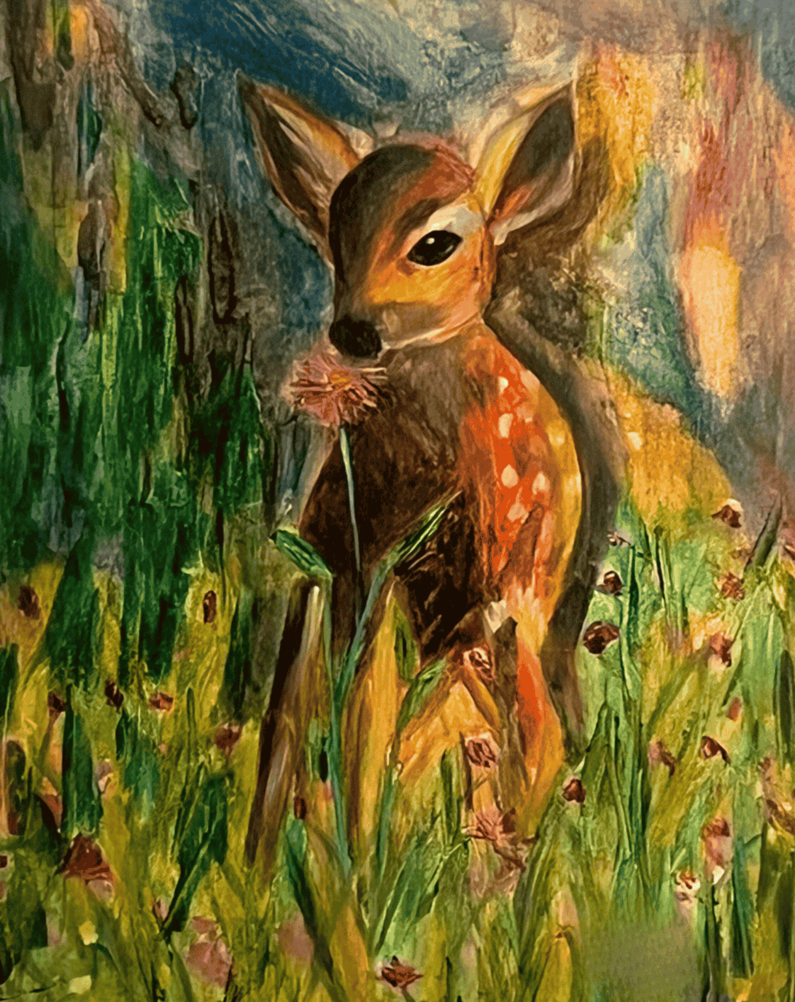 Where Gentleness Lives - Julie Jeanne Art