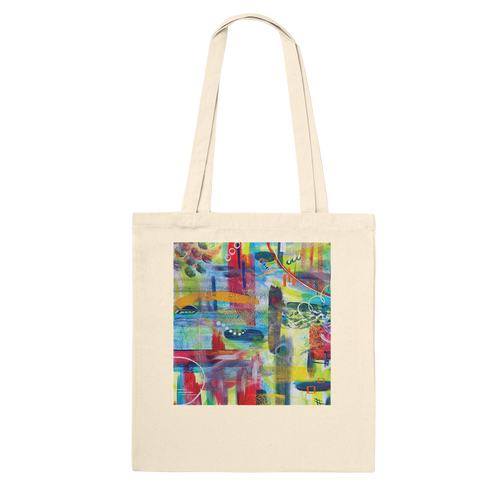 Beautifully Complicated - Premium Tote Bag Natural - Julie Jeanne Art