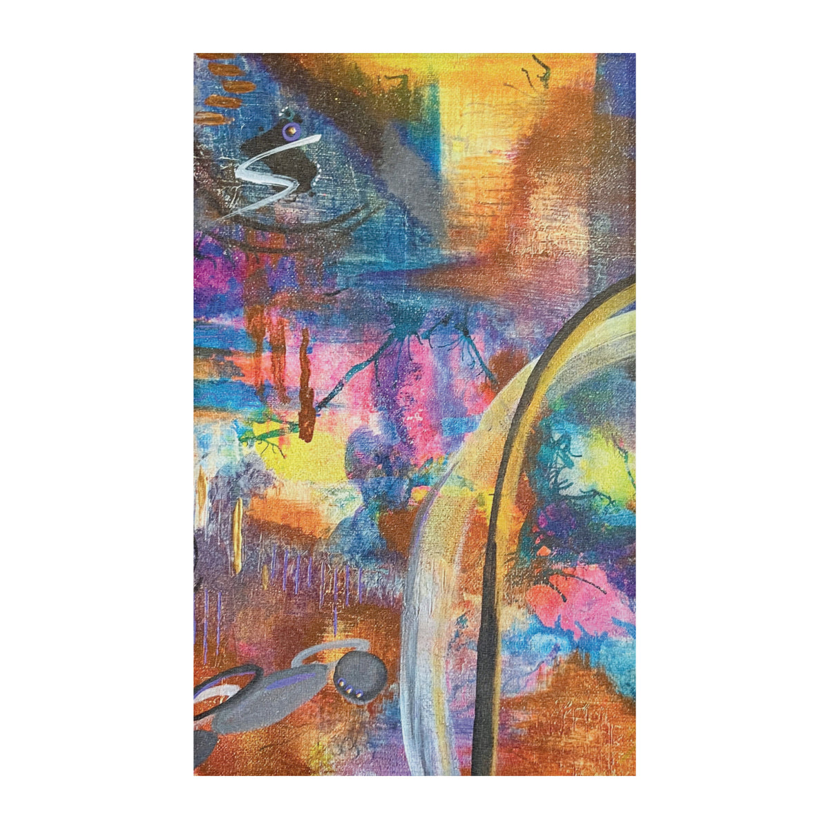 Beauty Beyond Borders - Area rug - Julie Jeanne Art