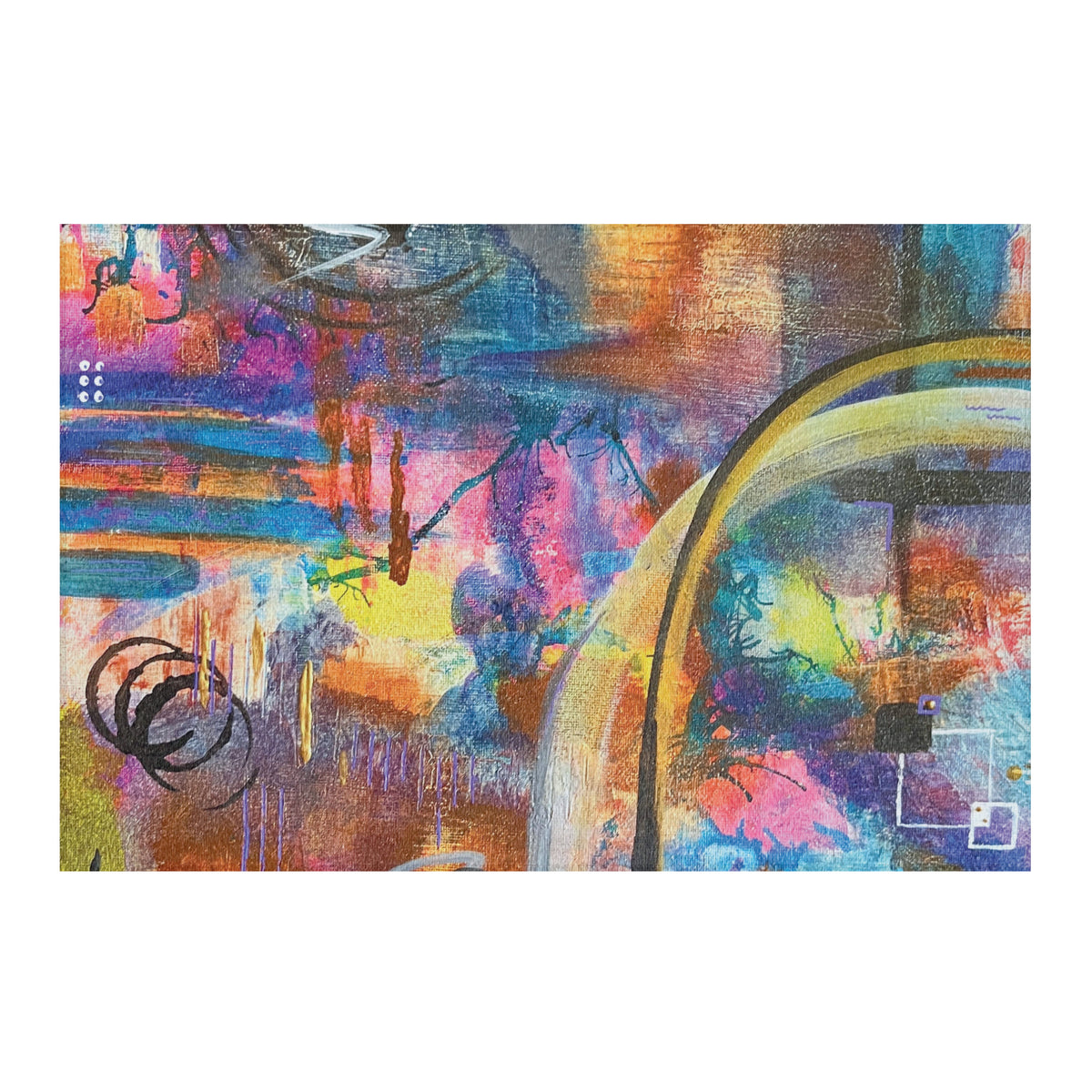 Beauty Beyond Borders - Area rug - Julie Jeanne Art