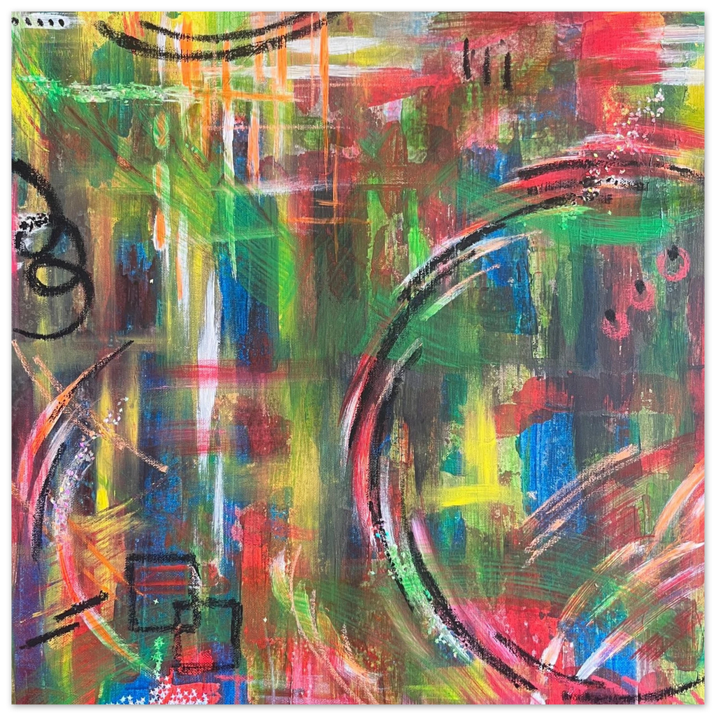 Alchemy in Colour - Aluminum Print - Julie Jeanne Art