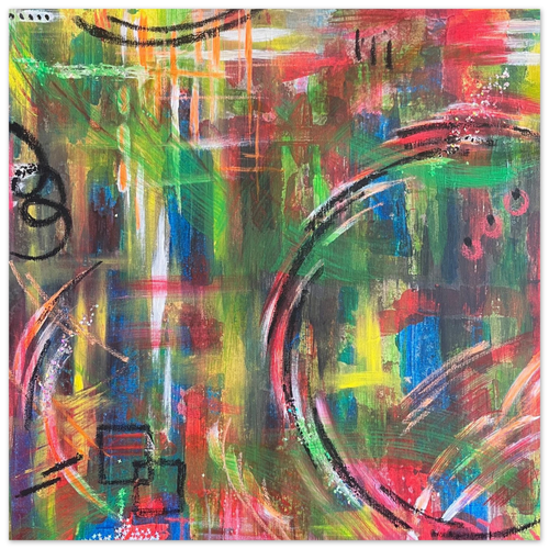 Alchemy in Colour - Aluminum Print - Julie Jeanne Art