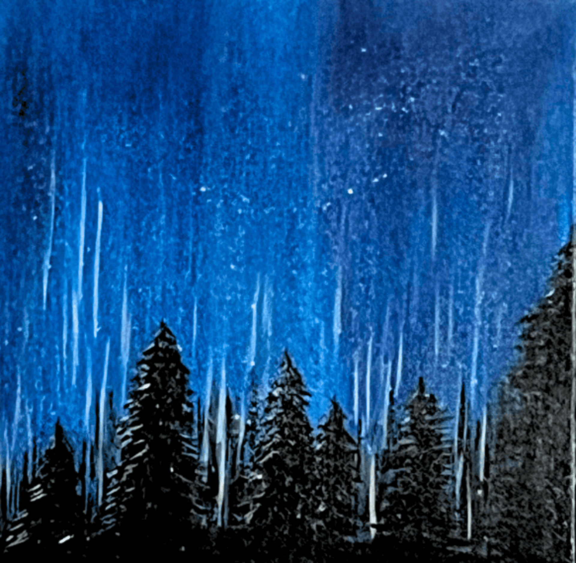 Midnight Serenity - Julie Jeanne Art