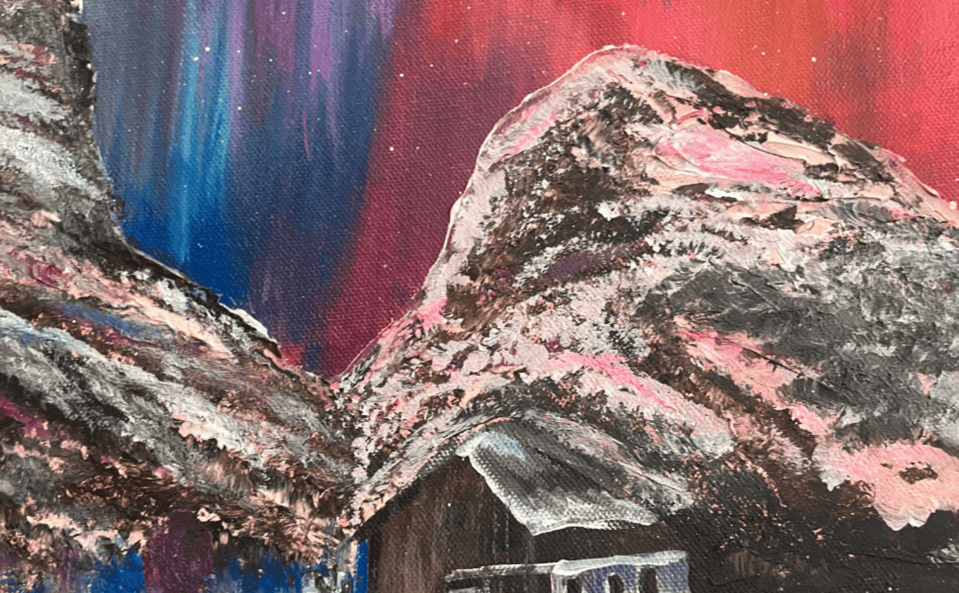 The Awe Above - Julie Jeanne Art