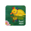 Duckin' Weird (Punky Dunkling) - Art Coaster - Julie Jeanne Art