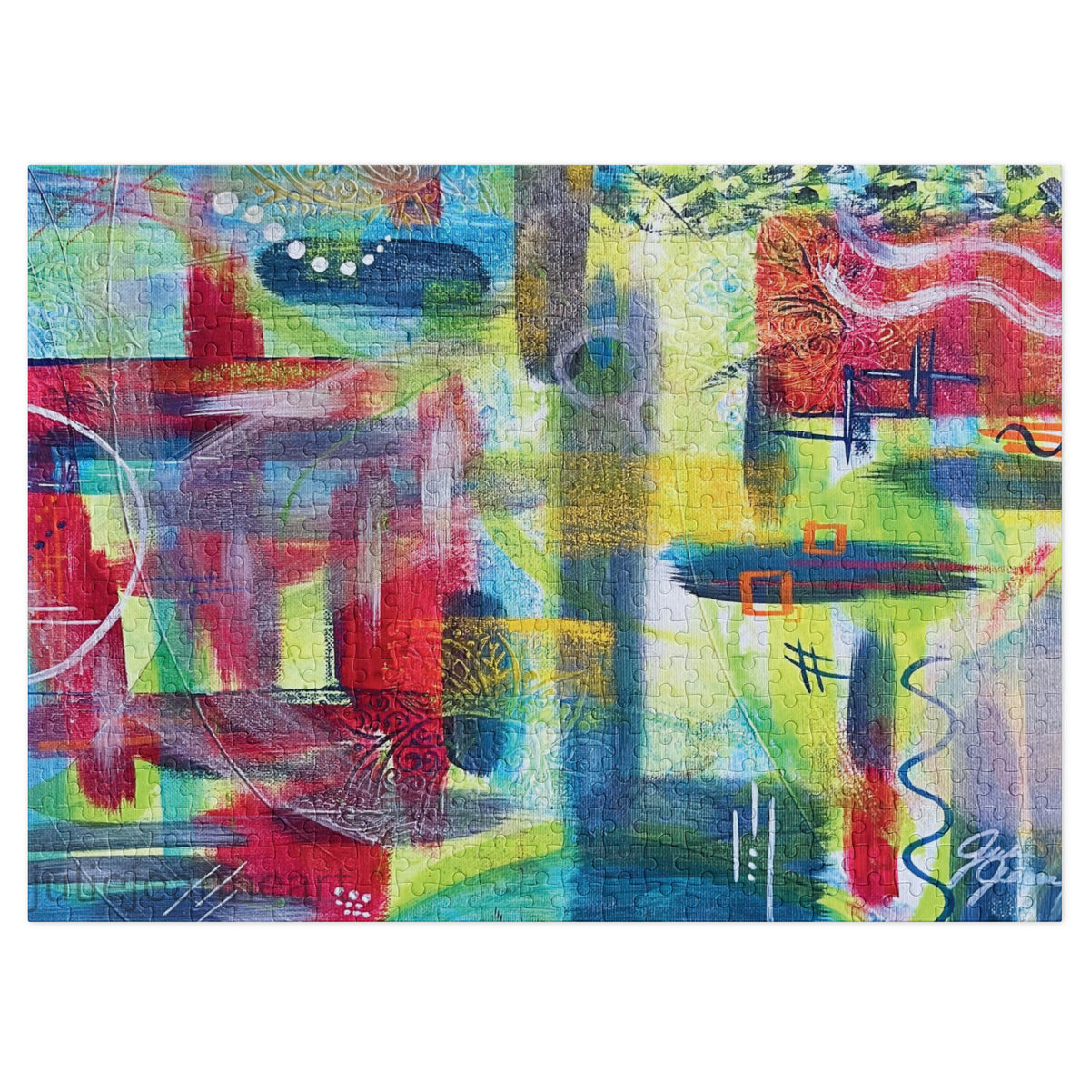 Beautifully Complicated - Jigsaw puzzle with tin - Julie Jeanne Art
