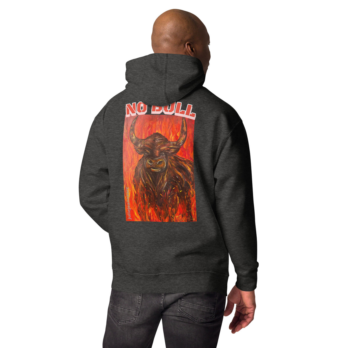 Through the Flames - Unisex Hoodie - Julie Jeanne Art