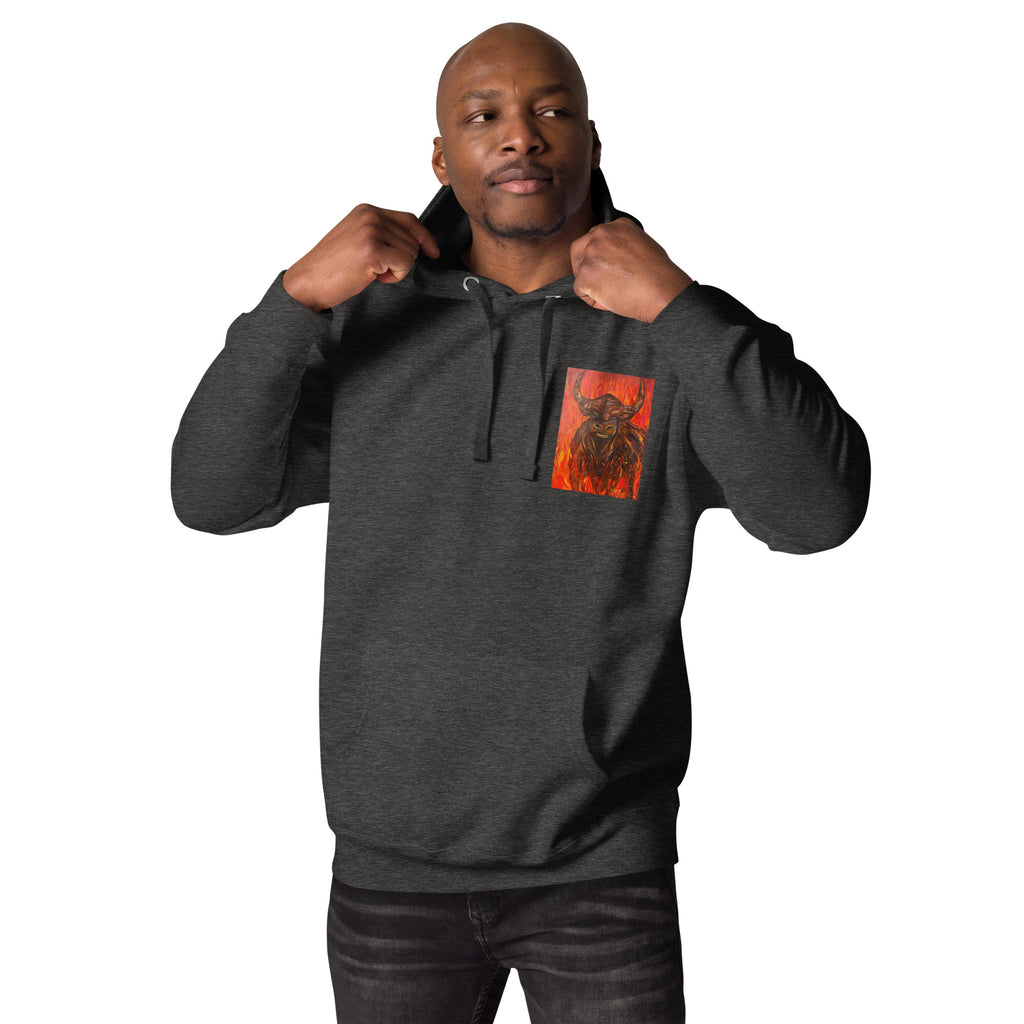 Through the Flames - Unisex Hoodie - Julie Jeanne Art