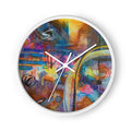 Beauty Beyond Borders -Wall clock - Julie Jeanne Art