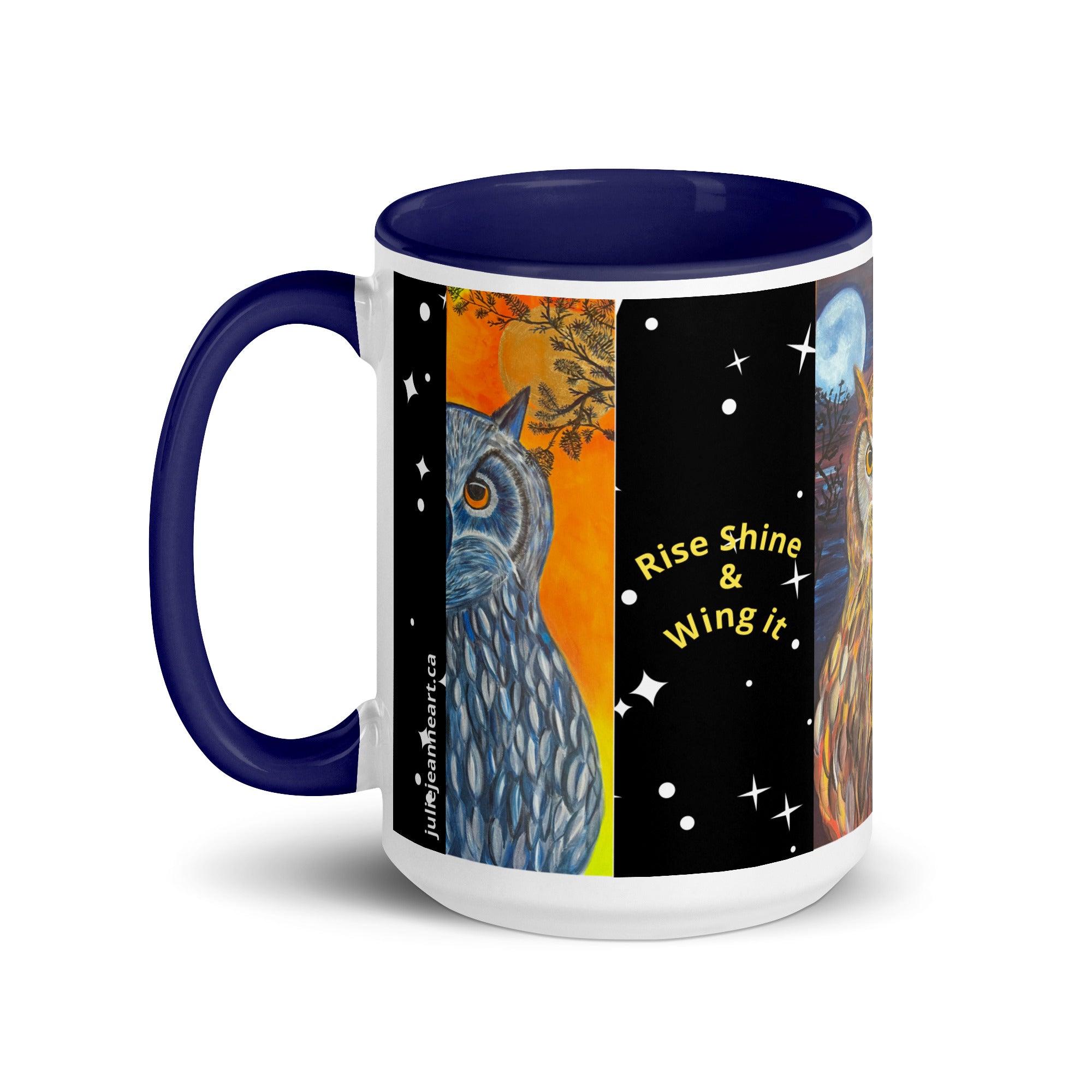 Rise Shine & Wing it - Julie Jeanne Art