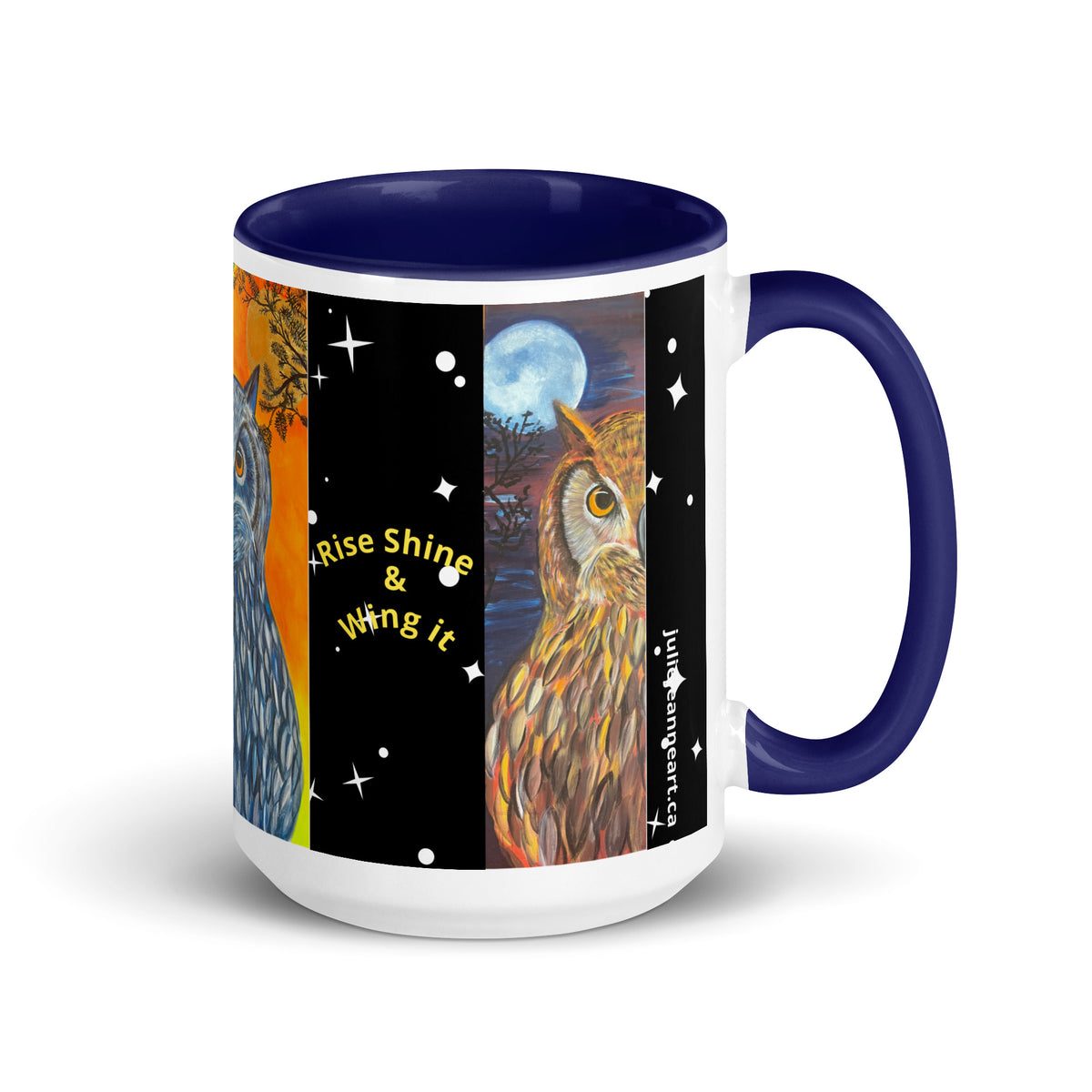 Rise Shine & Wing it - Julie Jeanne Art