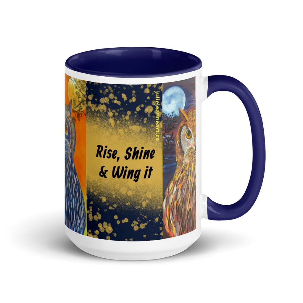 Rise, Shine & Wing it - Julie Jeanne Art